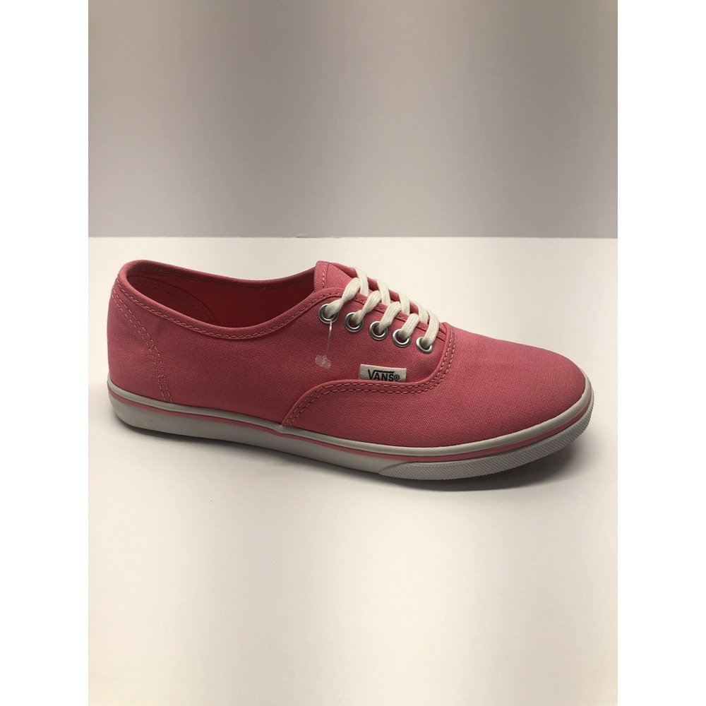 Vans Women's Lo Pro‎ Strawberry Pink True White Canvas Sz women 5.5 men 4